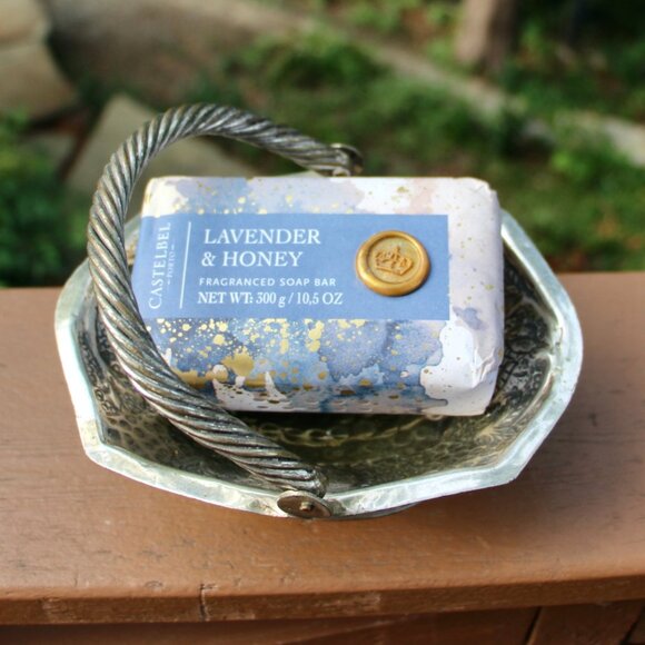 vintage Small silver plated dish with handle - Picture 7 of 8